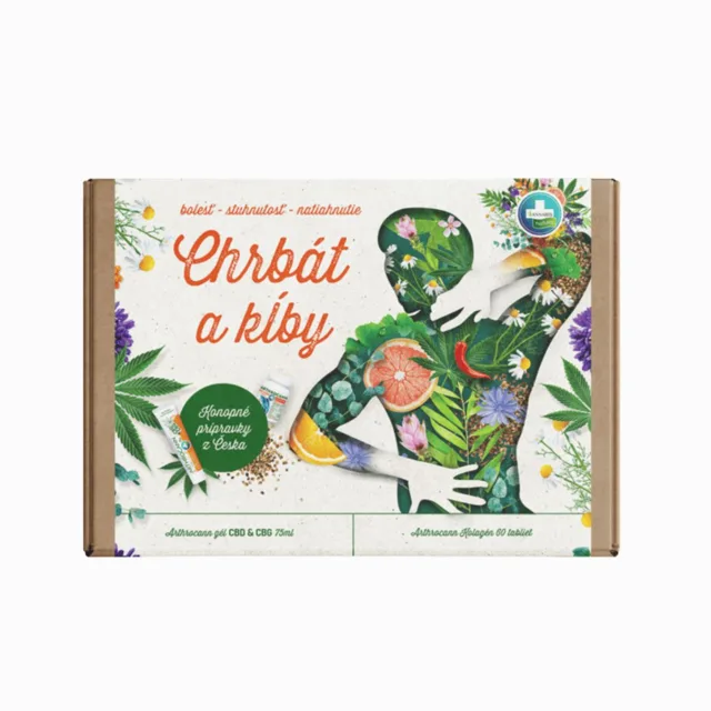 Dárkové balení ZÁDA A KLOUBY - Annabis