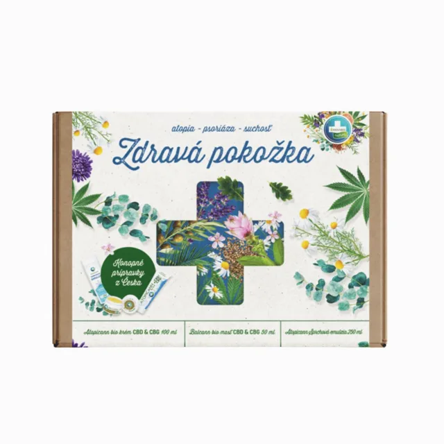 Dárkové balení ZDRAVÁ POKOŽKA - Annabis