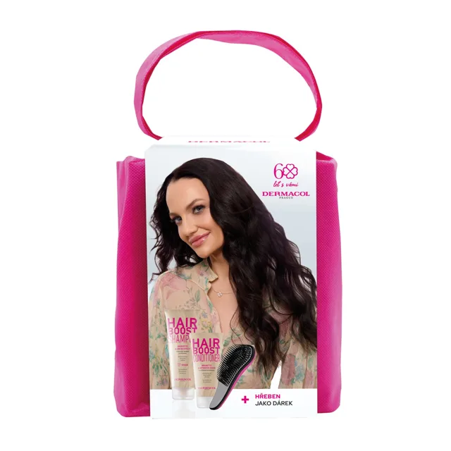 Dárkový balíček HAIR BOOST BRUNETTE 2026 Dermacol - Oficiální e-shop Dermacol