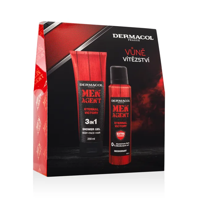 Dárkový balíček MEN AGENT Eternal Victory Dermacol - Oficiální e-shop Dermacol