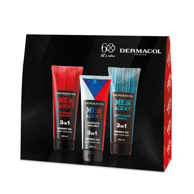 Dárkový balíček  Men Agent SG MIX 2026 Dermacol - Oficiální e-shop Dermacol