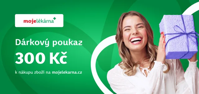 Dárkový poukaz v hodnotě 300 Kč