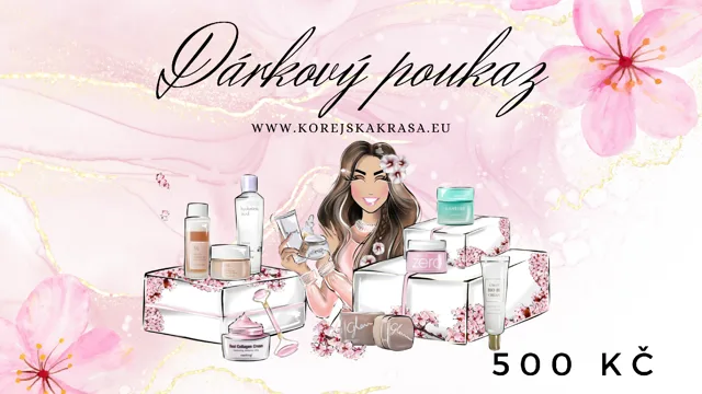 Dárkový poukaz v hodnotě 500 CZK