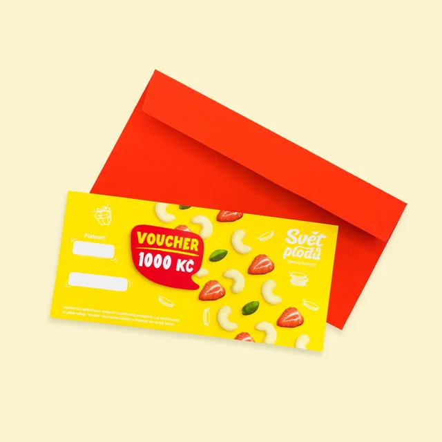Dárkový voucher 1000 Kč