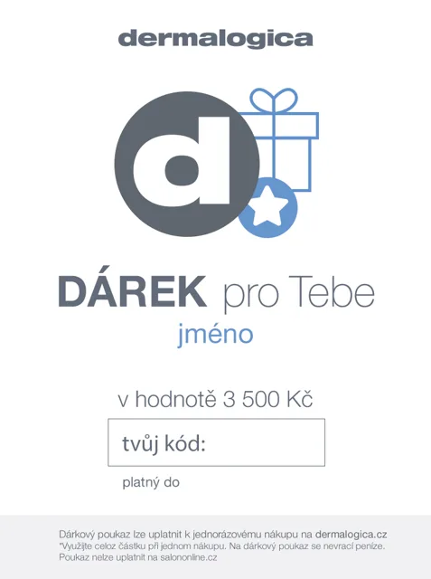 Dárkový voucher 3500, platné 12 měsíců