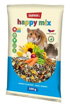 Darwin S Drobný Hlodavec Happy Mix 500g