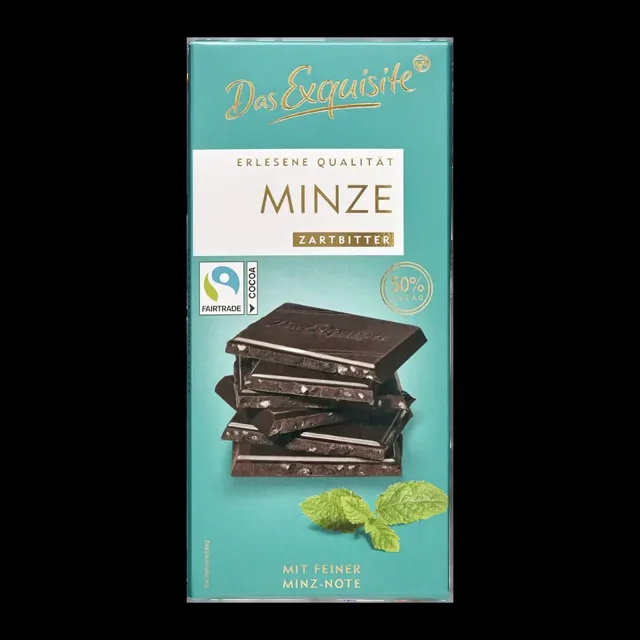 Das Exquisite Hořká čokoláda s mátou 100 g