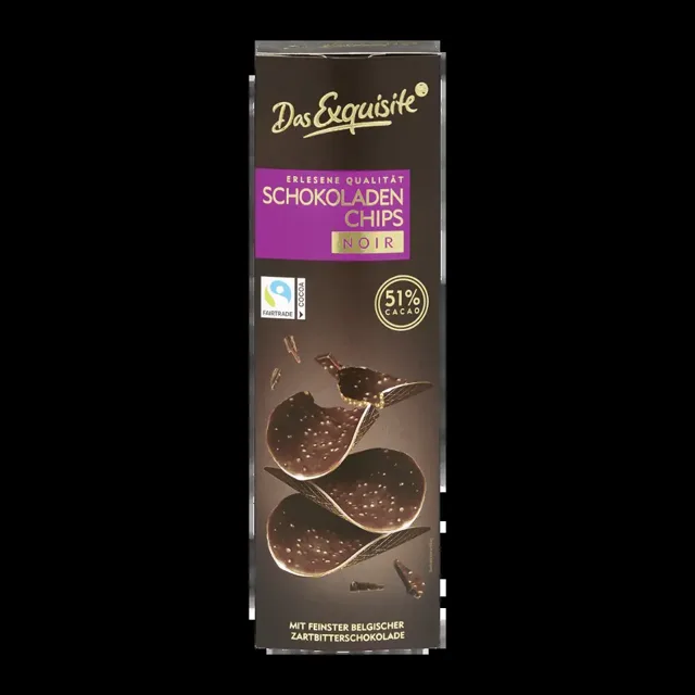 Das Exquisite Hořká čokoláda s rýžovými křupinkami 125 g