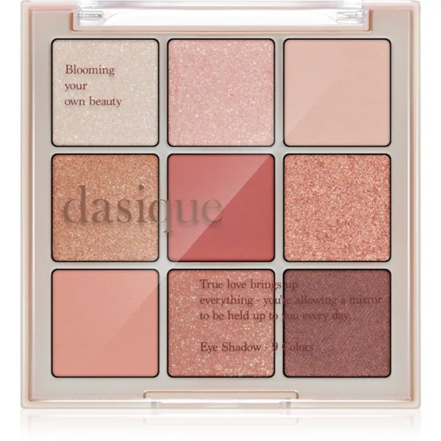 Dasique Eye Shadow Palette paletka očních stínů odstín 02 Rose Petal 7 g