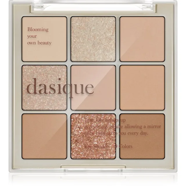 Dasique Eye Shadow Palette paletka očních stínů odstín 07 Milk Latte 7 g