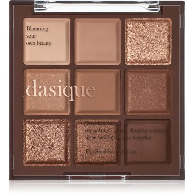 Dasique Eye Shadow Palette paletka očních stínů odstín 11 Chocolate Fudge 7 g