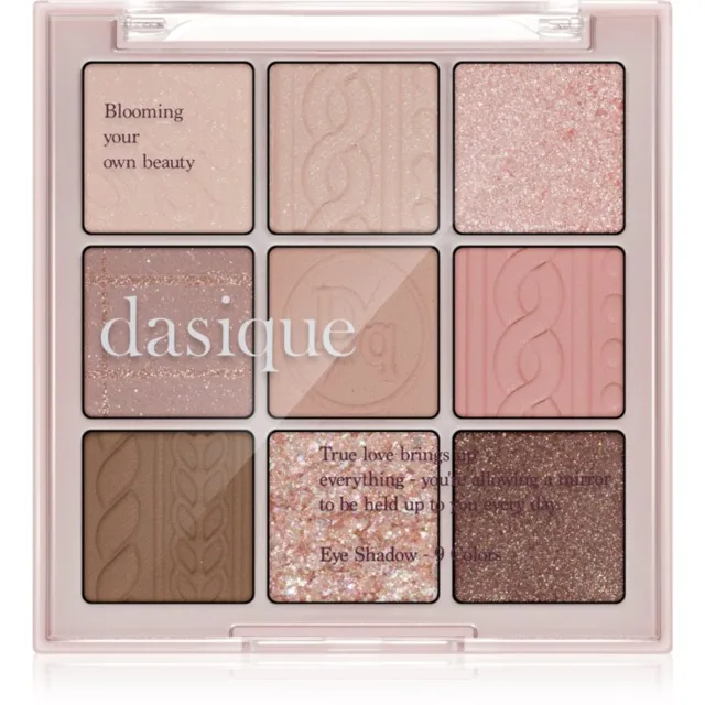 Dasique Eye Shadow Palette paletka očních stínů odstín 16 Violet Knit 7 g