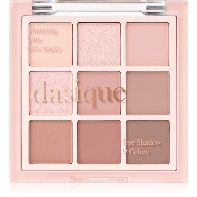 Dasique Eye Shadow Palette paletka očních stínů odstín 27 Rose Milk Tea 7 g