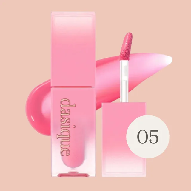DASIQUE - Juicy Dewy Tint - Lesklý balzám na rty - odstín 05 Mauve Berry - 3.5g