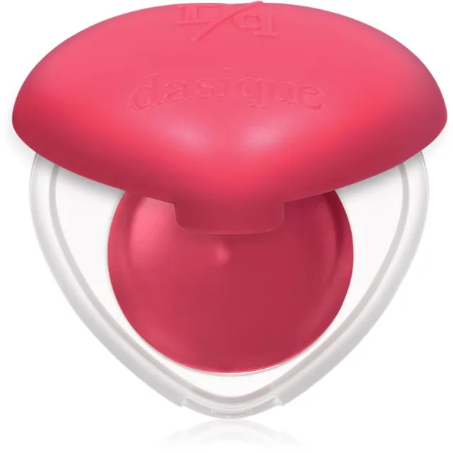 Dasique Souffle Color Pot multifunkční líčidlo na rty a tváře se štětečkem odstín 14 Coldest Plum 6.5 g