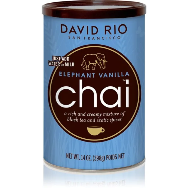 David Rio Elephant Vanilla Chai prášek na přípravu nápoje 398 g