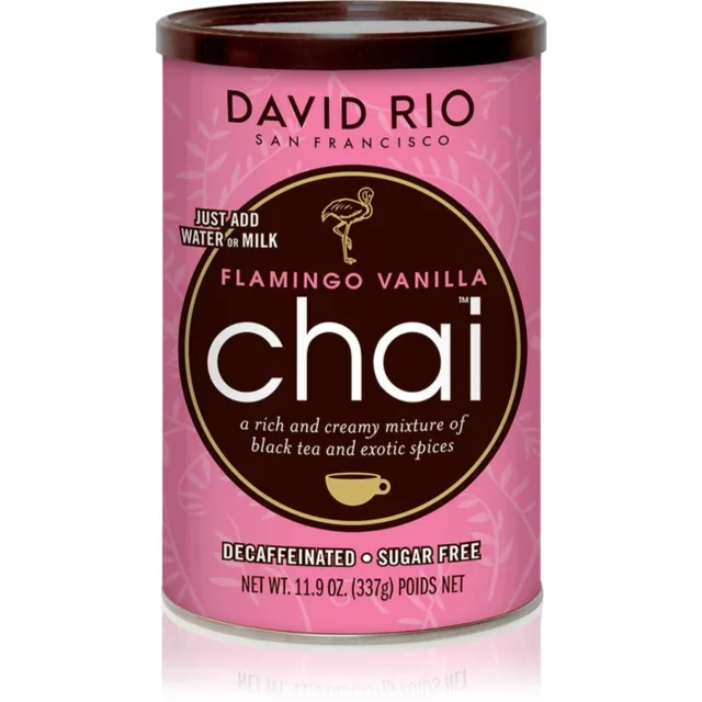 David Rio Flamingo Vanilla Chai prášek na přípravu nápoje 337 g
