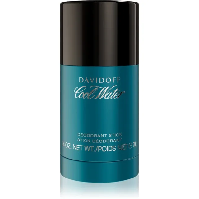 Davidoff Cool Water Deostick tuhý deodorant pro muže 75 ml