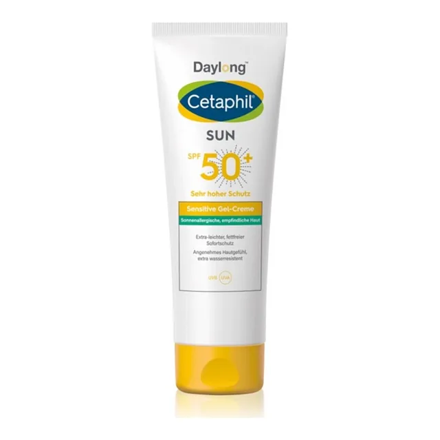 DAYLONG Cetaphil Sensitive Gel krém na opalování SPF50+ 100 ml