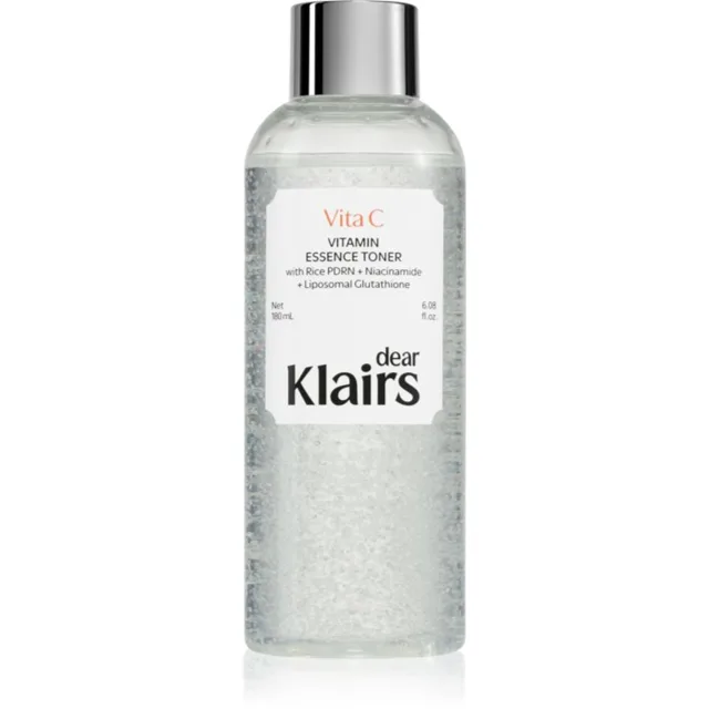 Dear Klairs Freshly Juiced Vitamin Essence Toner jemné pleťové tonikum pro rozjasnění a hydrataci 180 ml