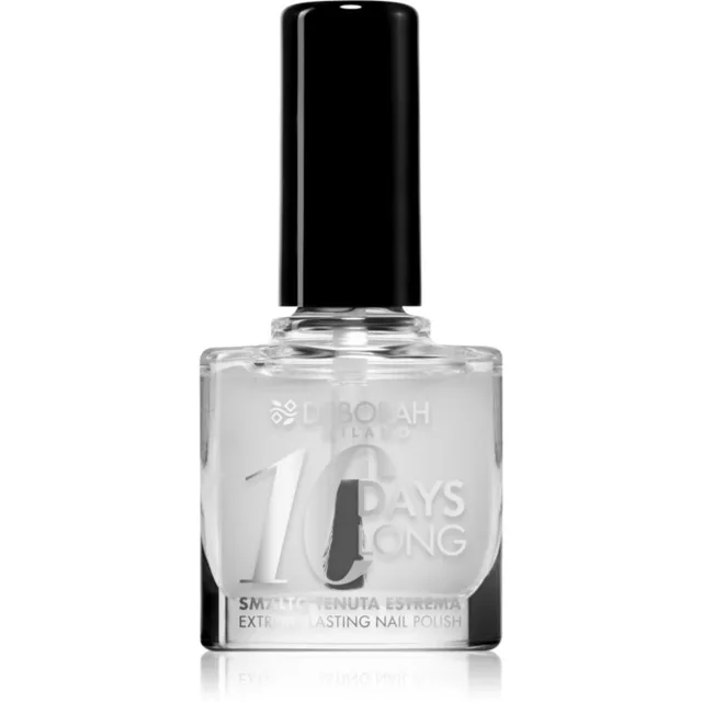 Deborah Milano 10 Days Long rychleschnoucí vrchní lak s vysokým leskem 00 Top Coat 11 ml