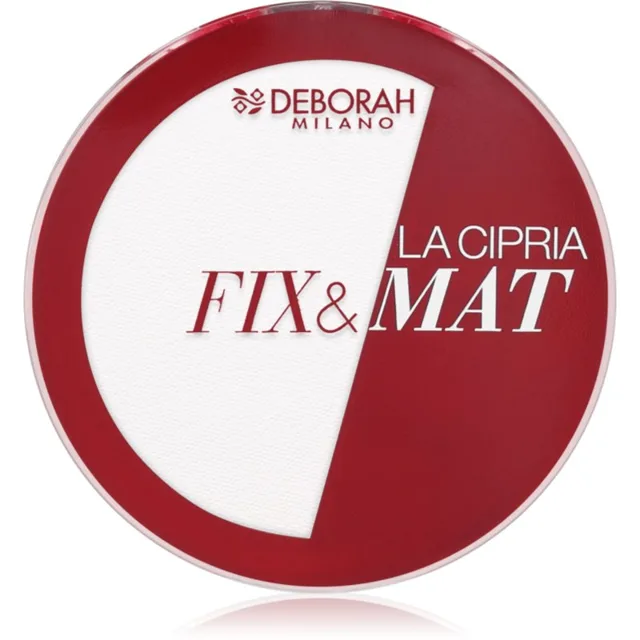 Deborah Milano Fix&Mat matující transparentní pudr 8.5 g