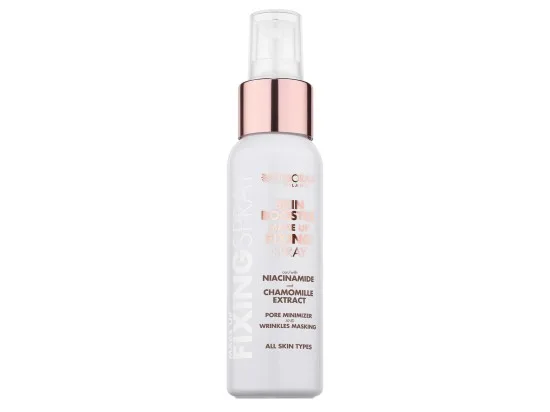 Deborah Milano fixační sprej na make-up Skin Booster s niacinamidem a heřmánkem 75 ml