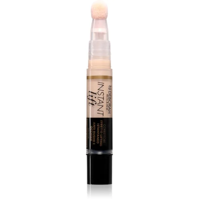 Deborah Milano Instant Lift tekutý korektor s houbičkovým aplikátorem odstín 2 Beige 4.2 g