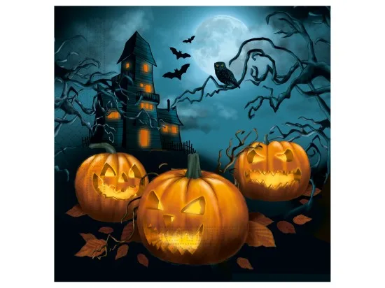Decorata party ubrousky Halloween FSC 20 ks