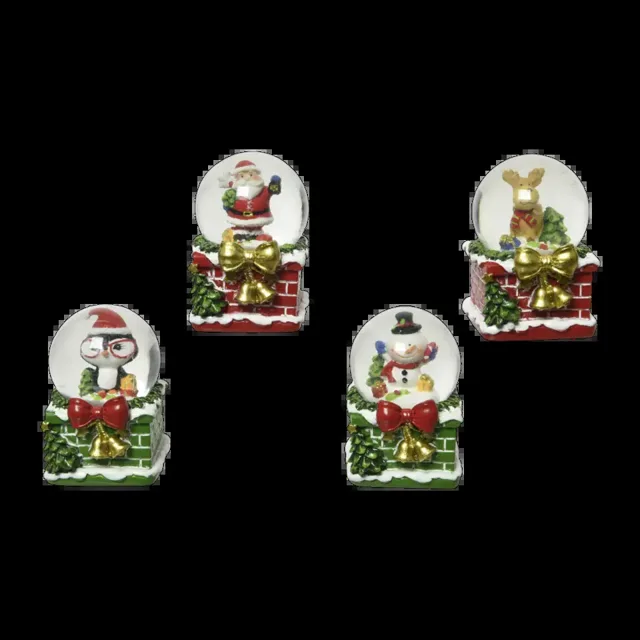 Decoris Sněhová koule stromeček v kouli