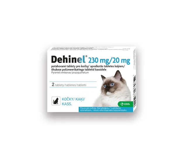 Dehinel pro kočky 230mg / 20mg 2 tbl