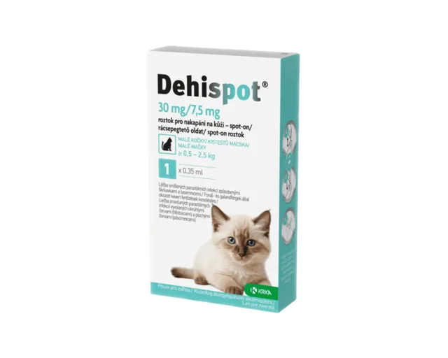 Dehispot 30mg/7.5mg spot-on 1 x 0,35 ml