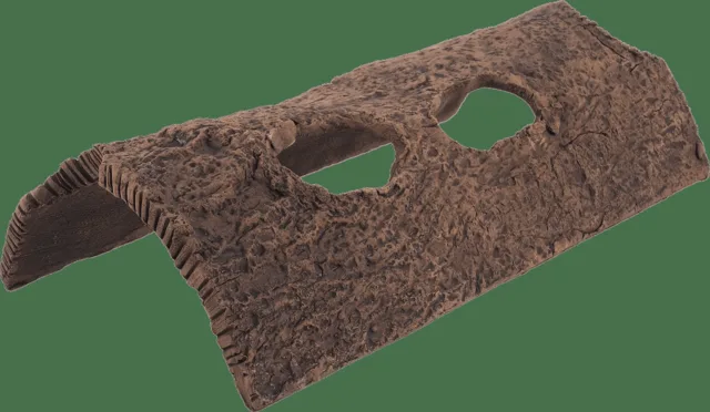 Dekorace Repti Planet polokmen hliněný L 23,5×15×6,5 cm