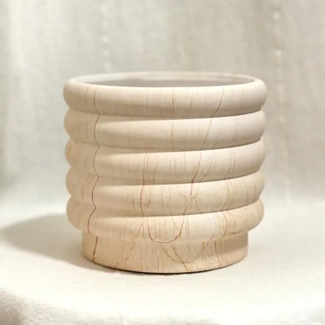 Dekorační květináč Marble light 10 cm