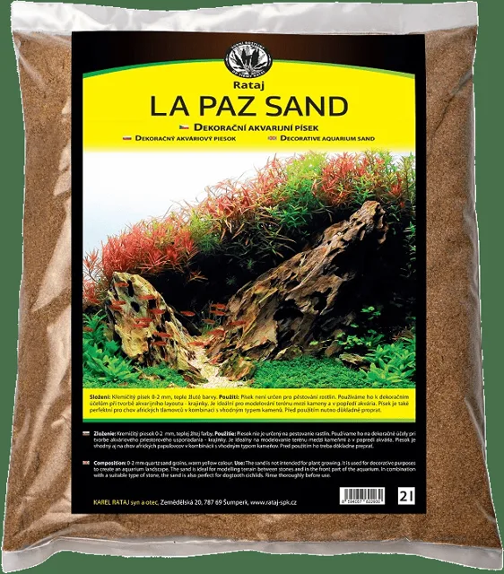 Dekorační písek Rataj La paz sand 2l