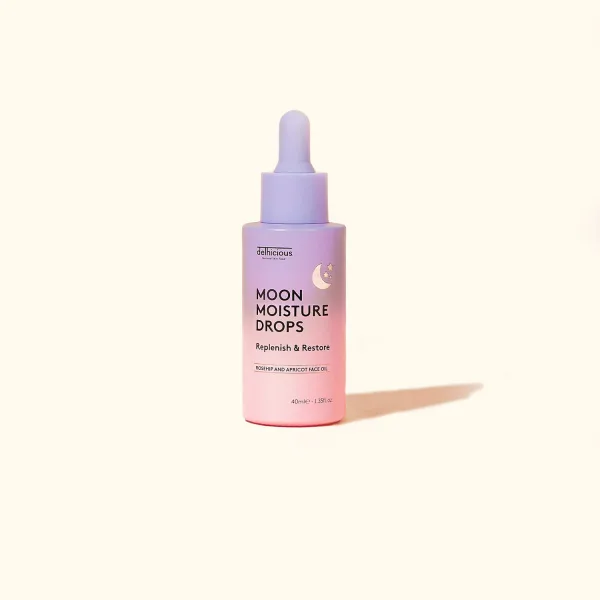 Delhicious Moon Moisture Drops - Face Oil pleťový olej 40 ml
