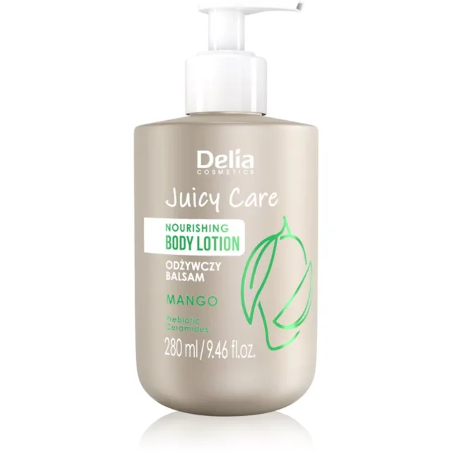 Delia Cosmetics Juicy Care Mango vyživující tělové mléko 280 ml