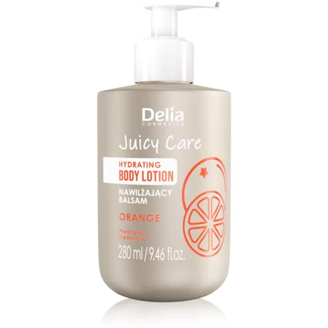 Delia Cosmetics Juicy Care Orange hydratační tělové mléko 280 ml