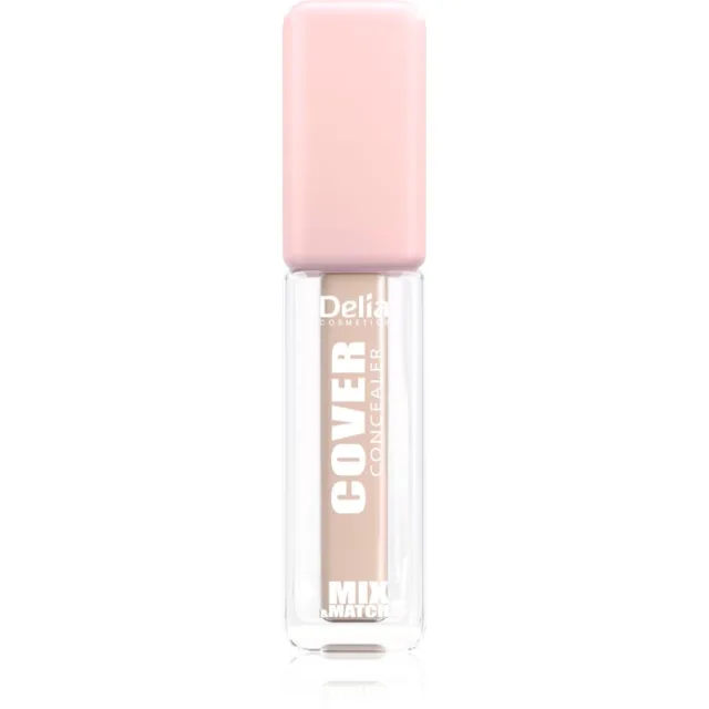 Delia Cosmetics Mix&Match Cover Concealer tekutý krycí korektor odstín 01 Porcelain 6 ml