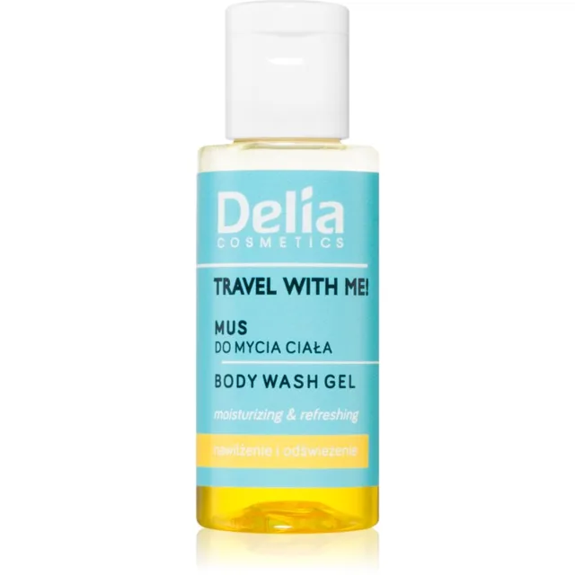 Delia Cosmetics Travel with me sprchový gel 50 ml