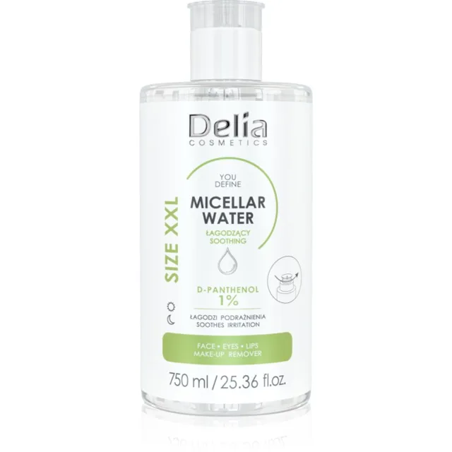 Delia Cosmetics You Define zklidňující micelární voda 750 ml