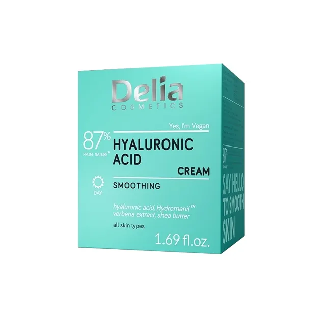 Delia Kyselina hyaluronová Denní krém s vyhlazujícím účinkem 50 ml