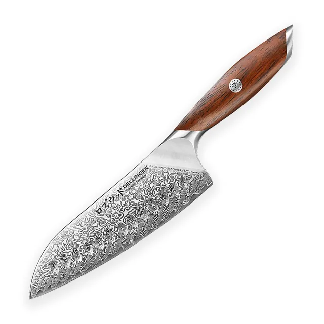 Dellinger Nůž Santoku 185 mm Rose Wood Damascus®