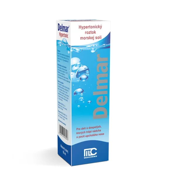 Delmar Hypertonic nosní sprej 50 ml