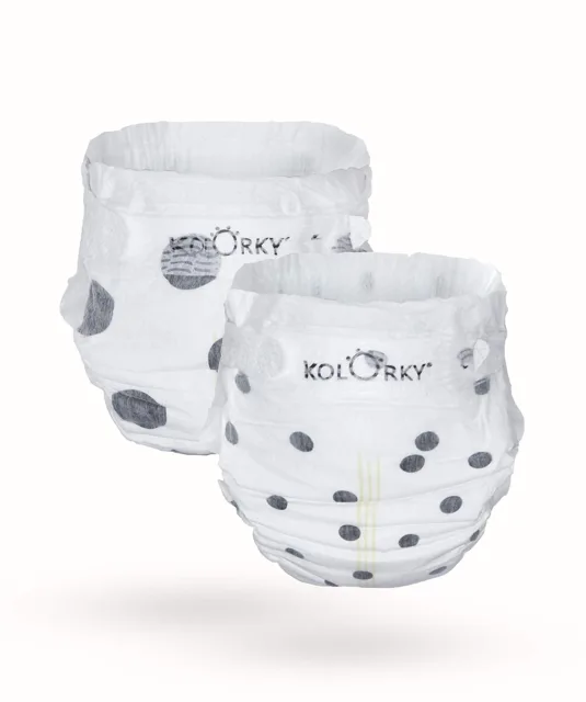 DELUXE VELVET Puntíky L (8–13 kg | 19 ks) / Běžné balení (1 ks)