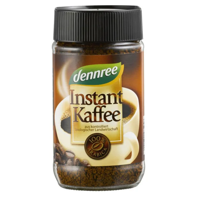 DENNREE Káva instantní BIO 100 g