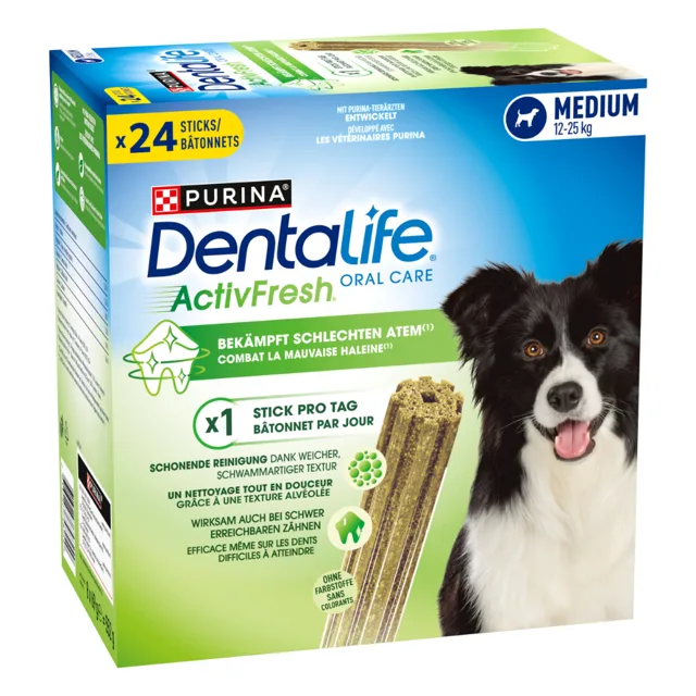 Dentalife Activfresh Medium pamlsky - 24 kusů