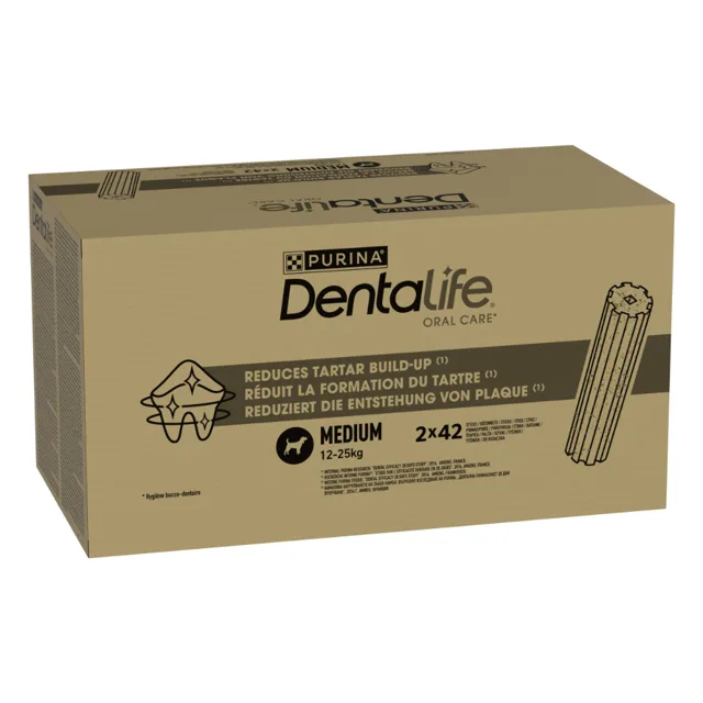 Dentalife Medium pamlsky pro střední psy - 84 kusů (28 x 69 g)