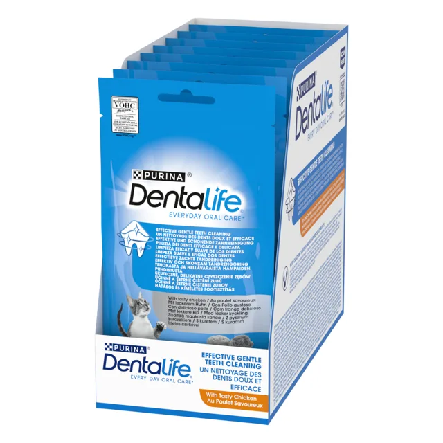 Dentalife pamlsky - 16 x 40 g kuře, losos
