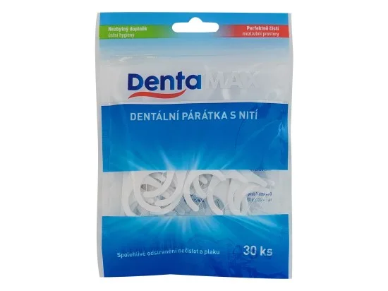DentaMax dentální párátka s nití 30 ks